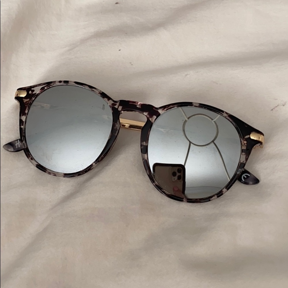 H&M Round Reflective Sunglasses